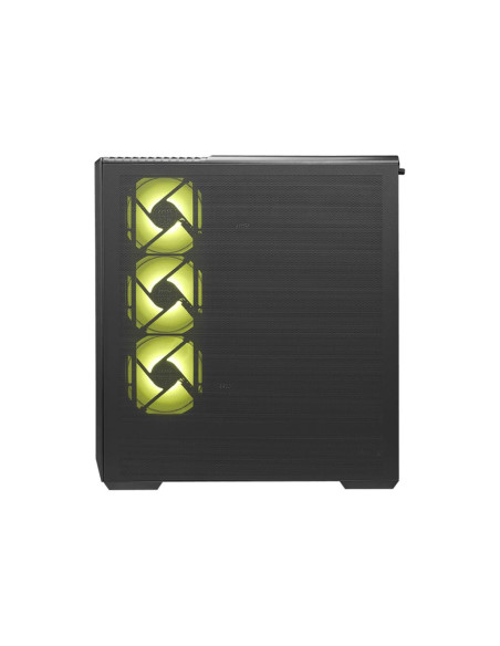 Case, MSI, ATX/micro ATX/Mini-ITX, Black/Transparent, Midi Tower, MAG PANO 130R PZ, MAGPANO130RPZ