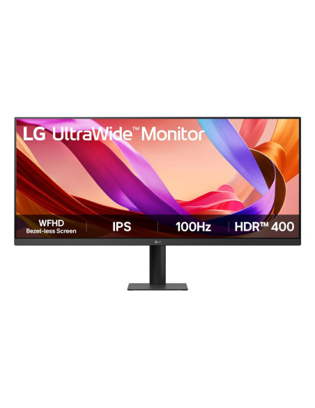 LCD Monitor, LG, 34 ", 2560 x 1080 pixels, WFHD, Native aspect ratio 21:9, LED, Flat, 34U511A-B