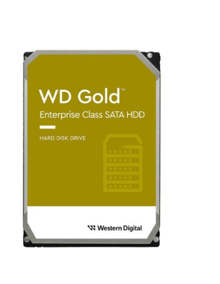 HDD, WESTERN DIGITAL, Gold, 8TB, 256 MB, 7200 rpm, 3,5", WD8005FRYZ
