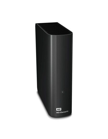 External HDD, WESTERN DIGITAL, Elements Desktop, 10TB, USB 3.0, Drives 1, Black, WDBWLG0100HBK-EESN