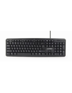 KEYBOARD STANDART USB RUS/BLACK KB-U-103-RU GEMBIRD