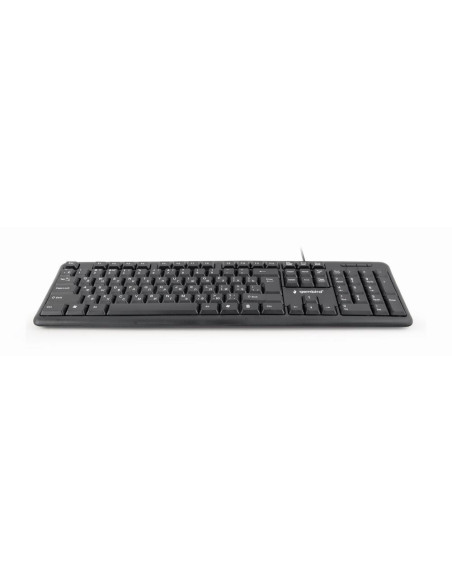 KEYBOARD STANDART USB RUS/BLACK KB-U-103-RU GEMBIRD