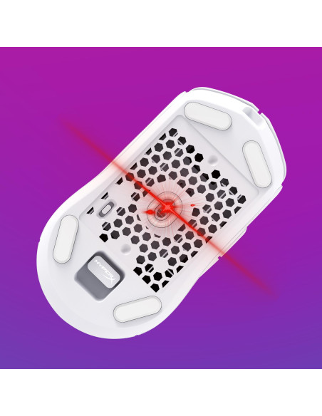 MOUSE USB OPTICAL WRL/PULSEFIRE HASTE 2 WHITE HYPERX