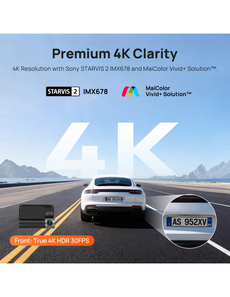 DASHCAM 4K SET/A810S-2 70MAI
