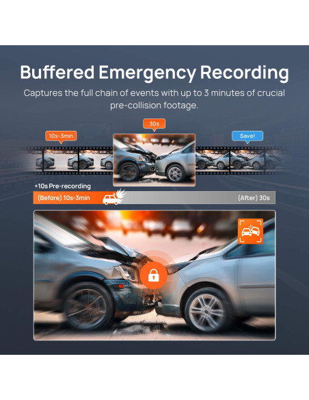 DASHCAM 4K SET/A810S-2 70MAI