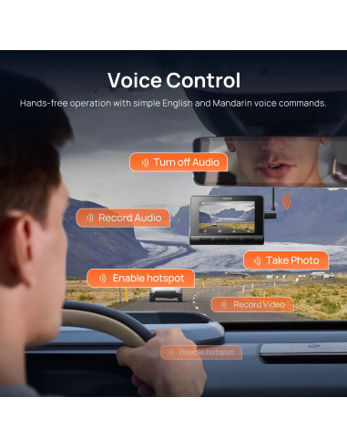 DASHCAM 4K SET/A810S-2 70MAI