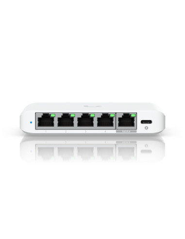 Switch, UBIQUITI, Flex Mini 2.5G, Type L2, 5x2.5GbE, USW-FLEX-2.5G-5