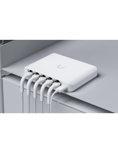 Switch, UBIQUITI, Flex Mini 2.5G, Type L2, 5x2.5GbE, USW-FLEX-2.5G-5