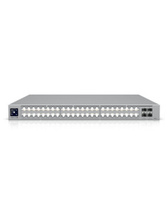 Switch, UBIQUITI, Ubiquiti UniFi Pro XG 48 PoE, Switch type Managed, Switch layer L3, Rack mounting Yes, Stackable Yes, Form fa