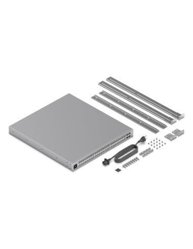 Switch, UBIQUITI, Ubiquiti UniFi Pro XG 48 PoE, Switch type Managed, Switch layer L3, Rack mounting Yes, Stackable Yes, Form fa