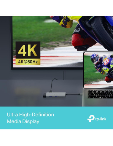 I/O HUB USB-C 6PORT/UH6120C TP-LINK