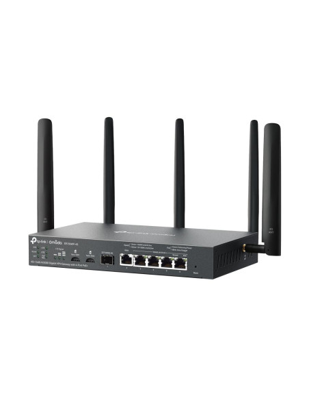 Wireless Router, TP-LINK, ER706WP-4G, Data speed 300 Mbit/s, Ethernet WAN Yes, DSL WAN Yes, SIM card slot Yes, WAN connection t