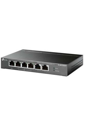 Switch, TP-LINK, TL-SG1006PP, Desktop/pedestal, 6x10Base-T / 100Base-TX / 1000Base-T, PoE+ ports 4, TL-SG1006PP