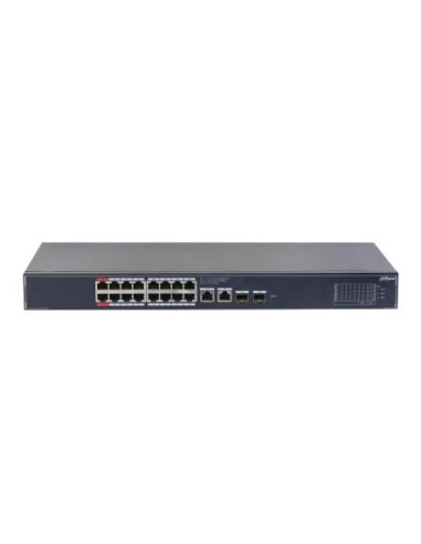 Switch, DAHUA, DH-SG4020LP, Switch layer L2, 16xRJ-45 ports, RJ-45 Ports Type Gigabit Ethernet (10/100/1000), 2xGigabit Etherne