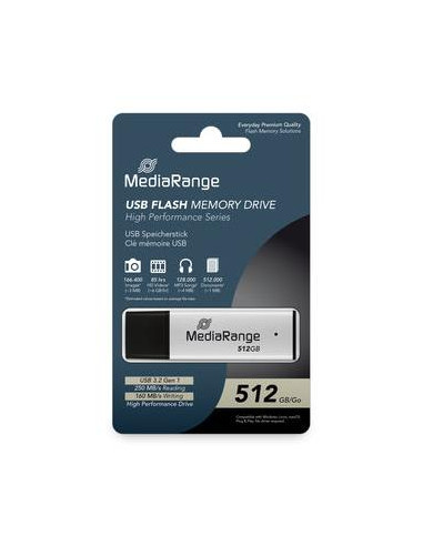 MEMORY DRIVE FLASH USB3.2/512GB MR1904 MEDIARANGE