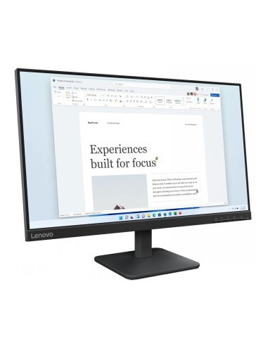 LENOVO L24-4E 23.8 WLED (1920X1080) IPS250NITS100HZ4MS99% SRGBHDMI 1.4VGA (3YEAR WARRANTY)