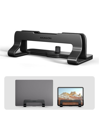 NB ACC STAND 10"-17.3"/VERT. ALUMINUM STND-VB AXAGON