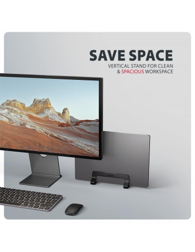 NB ACC STAND 10"-17.3"/VERT. ALUMINUM STND-VB AXAGON