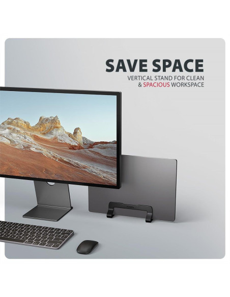 NB ACC STAND 10"-17.3"/VERT. ALUMINUM STND-VB AXAGON