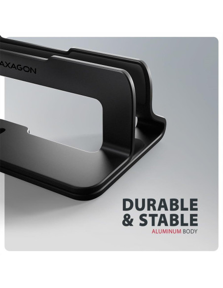 NB ACC STAND 10"-17.3"/VERT. ALUMINUM STND-VB AXAGON