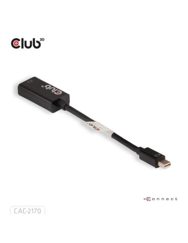 I/O ADAPTER MINI DP TO HDMI/M/F CAC-2170 CLUB3D