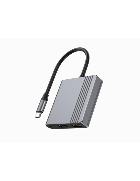 I/O ADAPTER USB-C TO HDMI/USB3/3IN1 A-CM-COMBO3-05 GEMBIRD