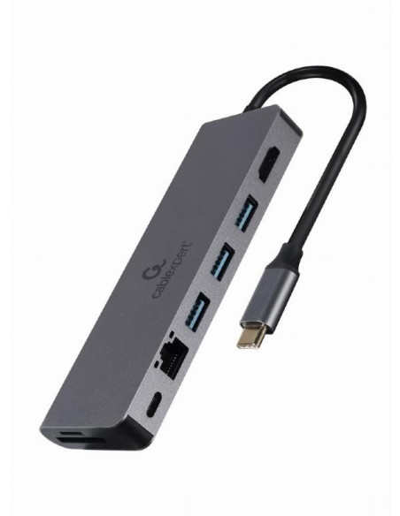 I/O ADAPTER USB-C TO HDMI/USB3/5IN1 A-CM-COMBO5-05 GEMBIRD