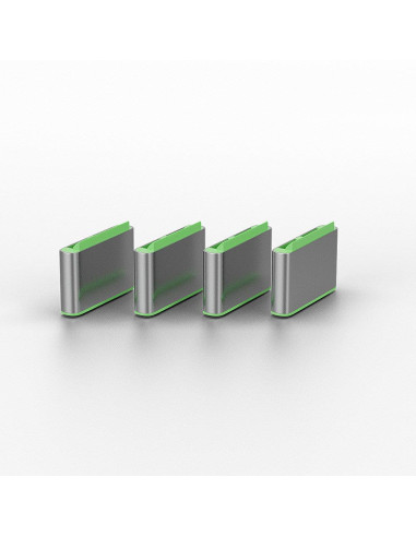 USB PORT TYPE-C BLOCKER 4PACK/GREEN 40426 LINDY