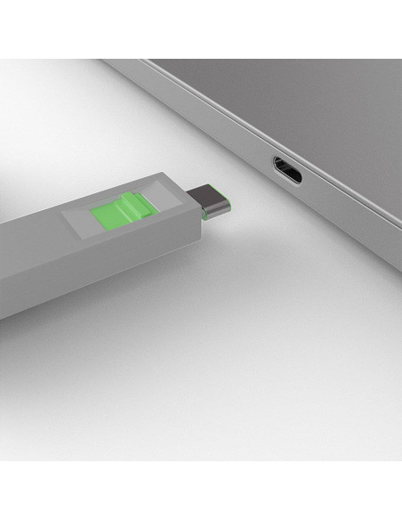 USB PORT TYPE-C BLOCKER 4PACK/GREEN 40426 LINDY
