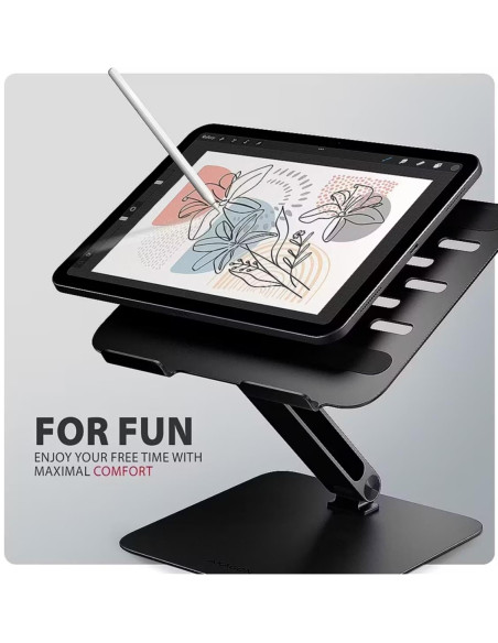 NB ACC STAND 10-17.3"/ALUMINUM HQ STND-LQB AXAGON