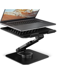 NB ACC STAND 10-17" ROTATING/ALUMINUM STND-LRB AXAGON