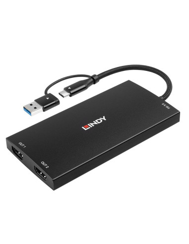 I/O CONVERTER USB-C/A TO HDMI/43430 LINDY