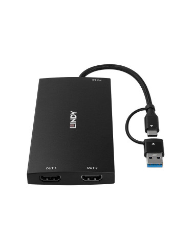 I/O CONVERTER USB-C/A TO HDMI/43430 LINDY