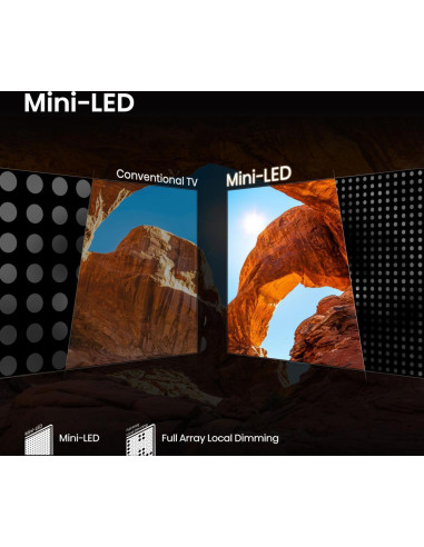 TV Set, HISENSE, 50 ", 4K Ultra HD, 3840 x 2160 pixels, Flat, 16:9, ULED, 50U7Q