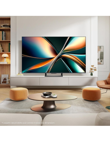 TV Set, HISENSE, 50 ", 4K Ultra HD, 3840 x 2160 pixels, Flat, 16:9, ULED, 50U7Q