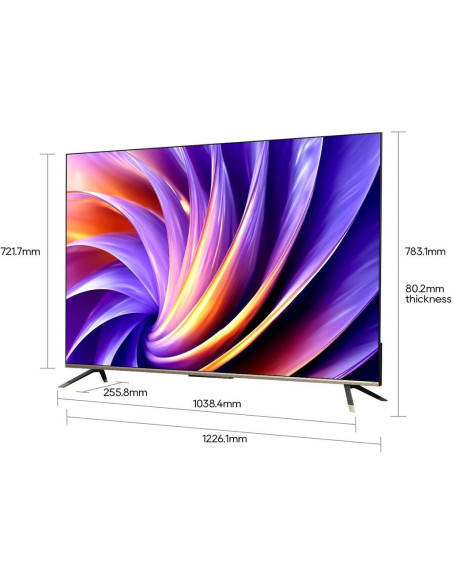 TV Set, DREAME, 43 ", 4K Ultra HD, 3840 x 2160 pixels, Flat, 16:9, QLED, 43Q100