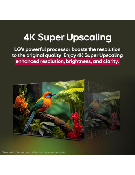 TV Set, LG, 65 ", 4K Ultra HD, 3840 x 2160 pixels, Flat, 16:9, QNED, 65QNED70A6A