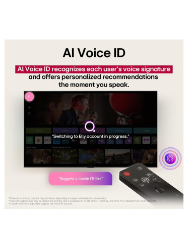 TV Set, LG, 65 ", 4K Ultra HD, 3840 x 2160 pixels, Flat, 16:9, QNED, 65QNED70A6A