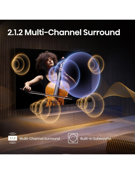 TV Set, HISENSE, 85 ", 4K Ultra HD, 3840 x 2160 pixels, Flat, 16:9, ULED, 85U7QPRO