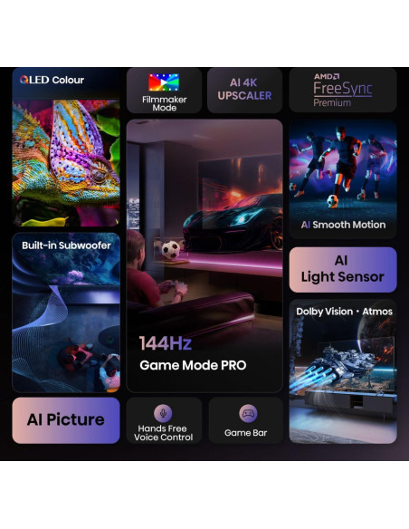 TV Set, HISENSE, 100 ", 4K Ultra HD, 3840 x 2160 pixels, Flat, 16:9, QLED, 100E7QPRO