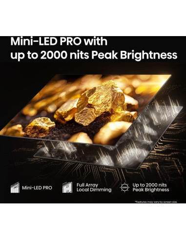 TV Set, HISENSE, 100 ", 4K Ultra HD, 3840 x 2160 pixels, Flat, 16:9, ULED, 100U7QPRO