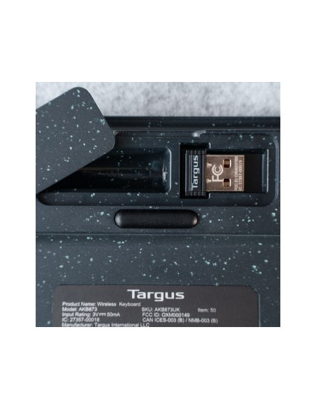 TARGUS ECOSMART FULL SIZE WIRELESS KEYBOARD (NO)