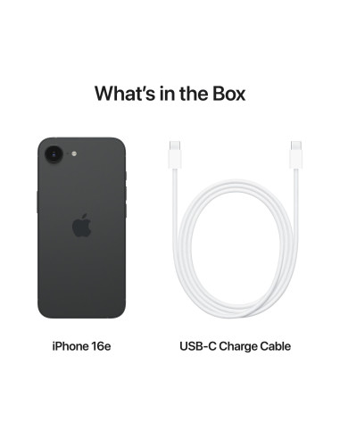MOBILE PHONE IPHONE 16E/256GB BLACK MD1T4 APPLE