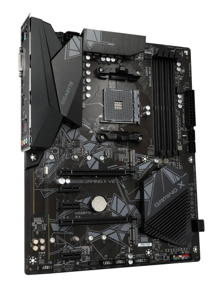 Mainboard, GIGABYTE, AMD B550, SAM4, ATX, Memory DDR4, Memory slots 4, 3xPCI-Express 3.0 1x, 1xPCI-Express 3.0 2x, 1xPCI-Expres