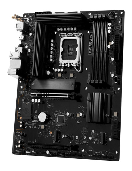 Mainboard, ASROCK, Intel B860 Express, LGA1851, ATX, Memory DDR5, Memory slots 4, 1xPCI-Express 4.0 16x, 1xPCI-Express 5.0 16x,