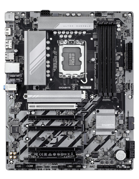 Mainboard, GIGABYTE, Intel B860 Express, LGA1851, ATX, Memory DDR5, Memory slots 4, 4xPCI-Express 4.0 1x, 1xPCI-Express 5.0 16x