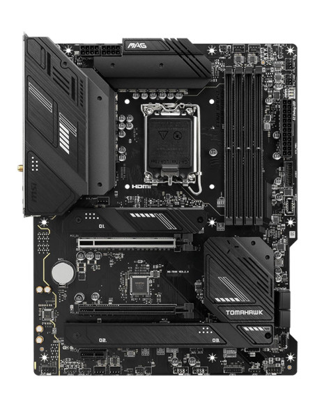 Mainboard, MSI, Intel B760 Express, LGA1700, ATX, Memory DDR5, Memory slots 4, 1xPCI-Express 1x, 2xPCI-Express 16x, 3xM.2, 1xHD