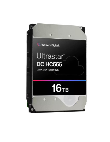 HDD, WESTERN DIGITAL, Serial ATA III, 3.5 ", Buffer 512 MB, 7200 RPM, 16 TB, Western Digital Ultrastar DC HC555, Ultrastar DC H