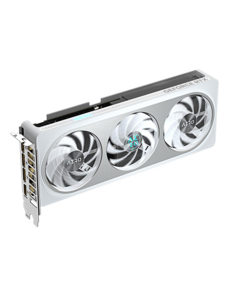 Graphics Card, GIGABYTE, NVIDIA, GeForce RTX 5060, 2595 MHz, 8 GB, GDDR7, 128 bit, PCI Express 5.0, Active, GV-N5060AEROOC-8GD