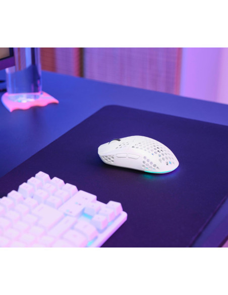 MOUSE USB OPTICAL WRL GXT929W/HELOX LIGHTW WHITE 25390 TRUST